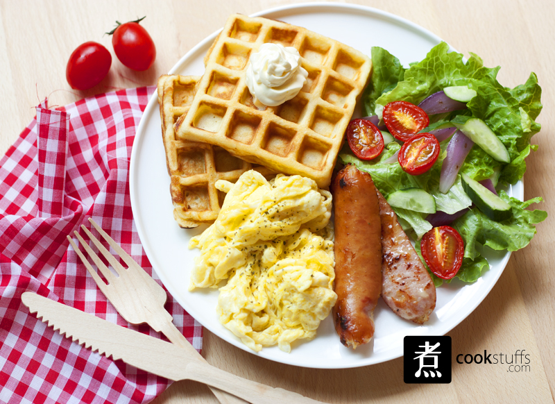 自家製格仔餅 Homemade Waffle by 煮事 Cookstuffs - 愛料理