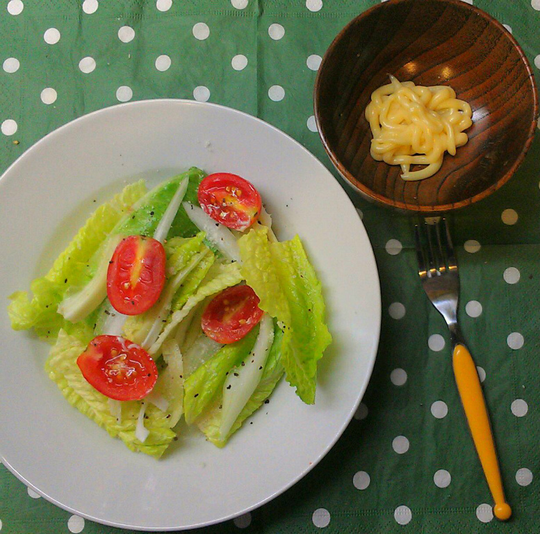 蘿蔓起司生菜-佐黃芥末沙拉