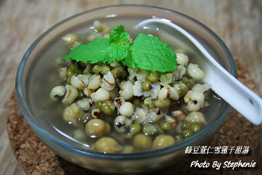 綠豆薏仁雪蓮子甜湯