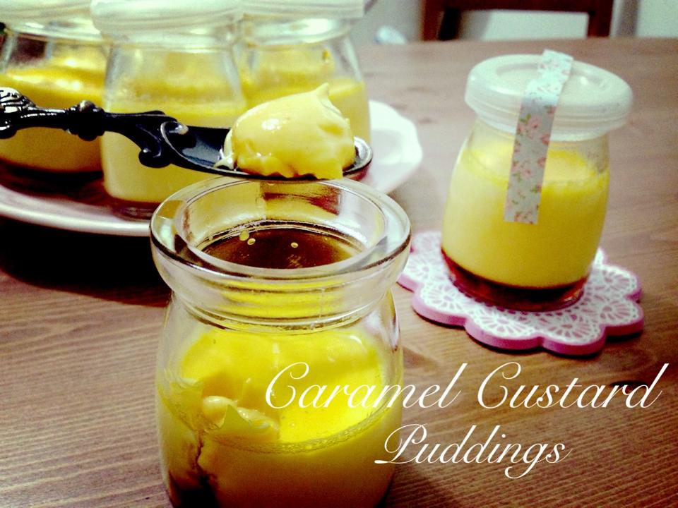 焦糖鮮奶布丁 Caramel Custard Puddings
