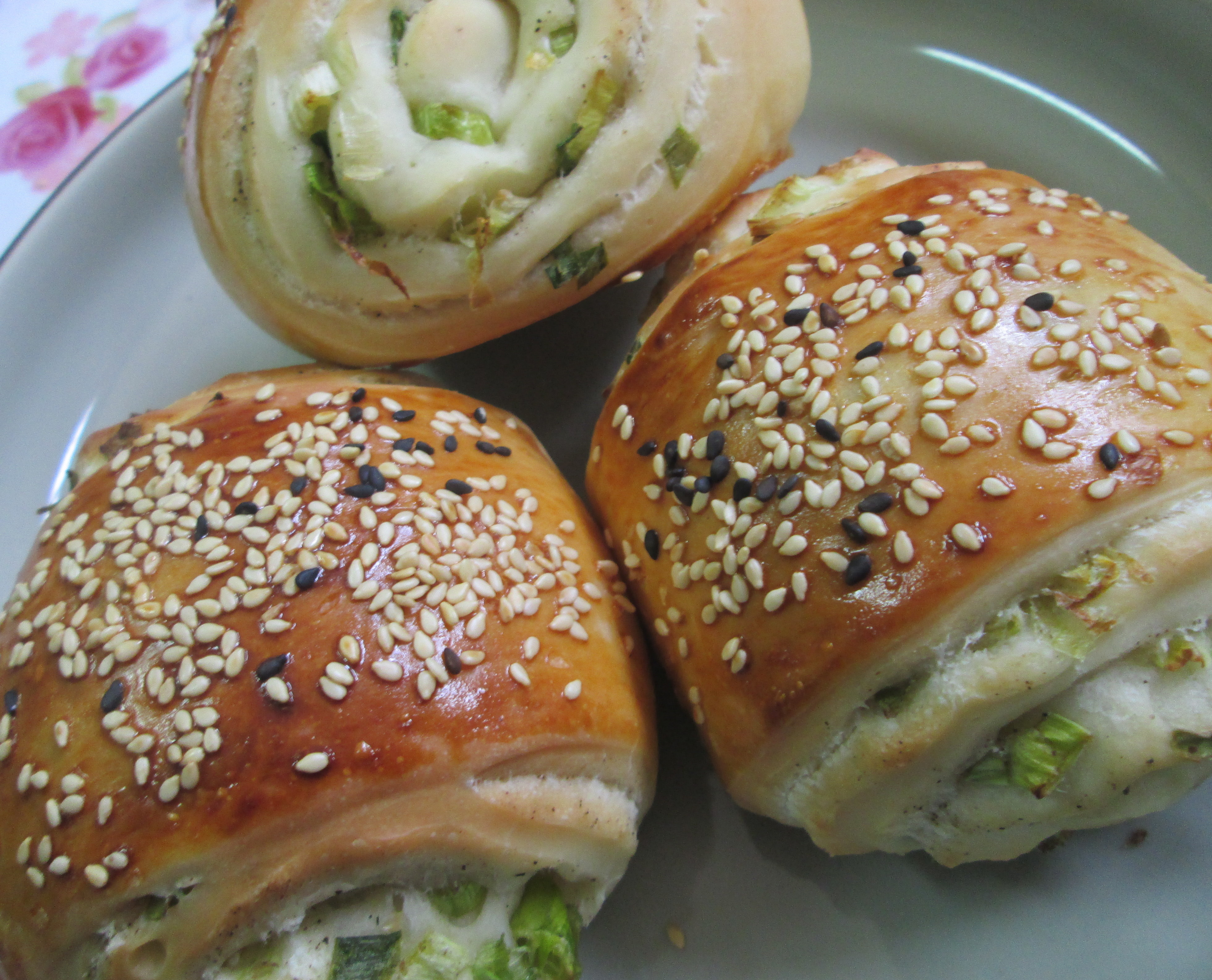 芝麻蔥花餅by Nicole 平凡幸福 愛料理