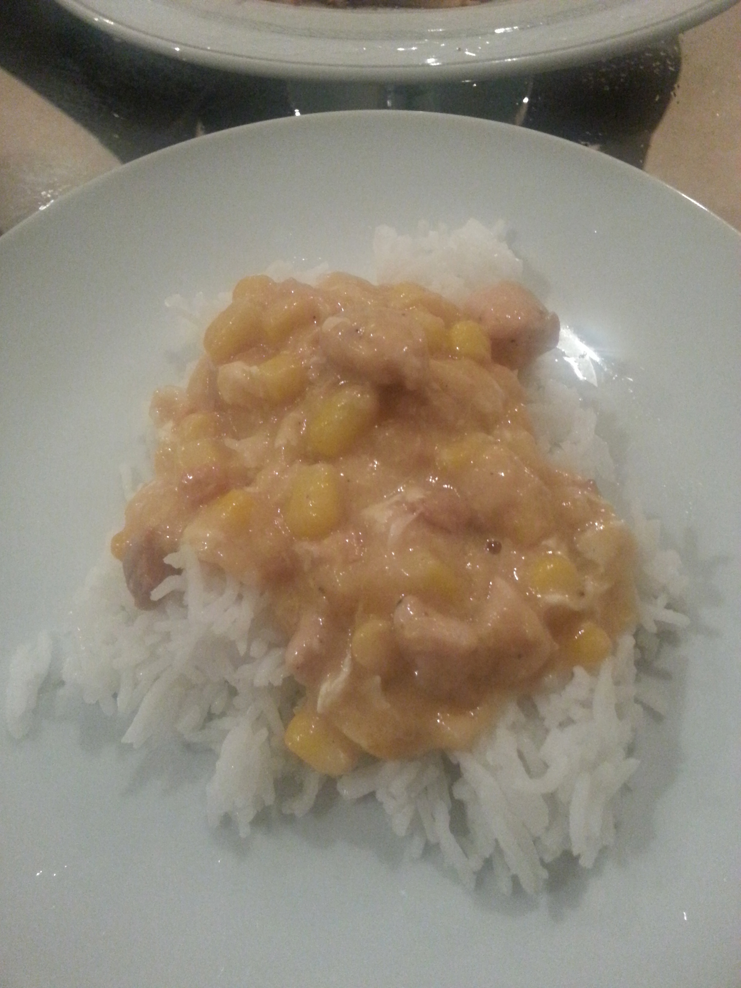 懶人方法香港茶餐廳style 粟米肉粒飯by Aloha 愛料理