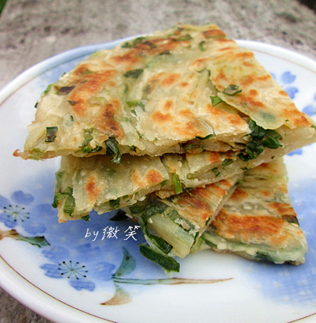 蔥油餅 香味十足的家常餅by 微笑の美味 愛料理