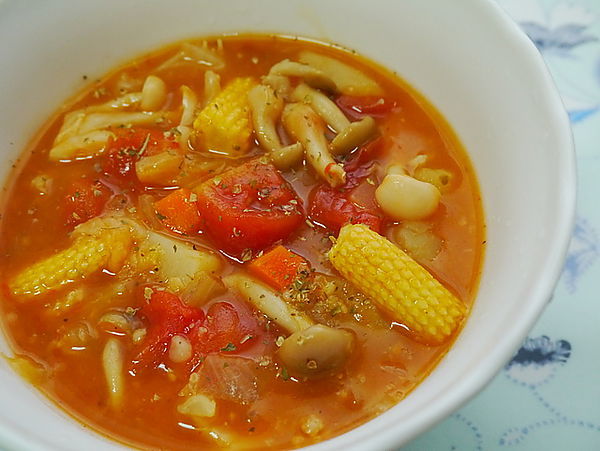 蕃茄蔬菜燕麥濃湯
