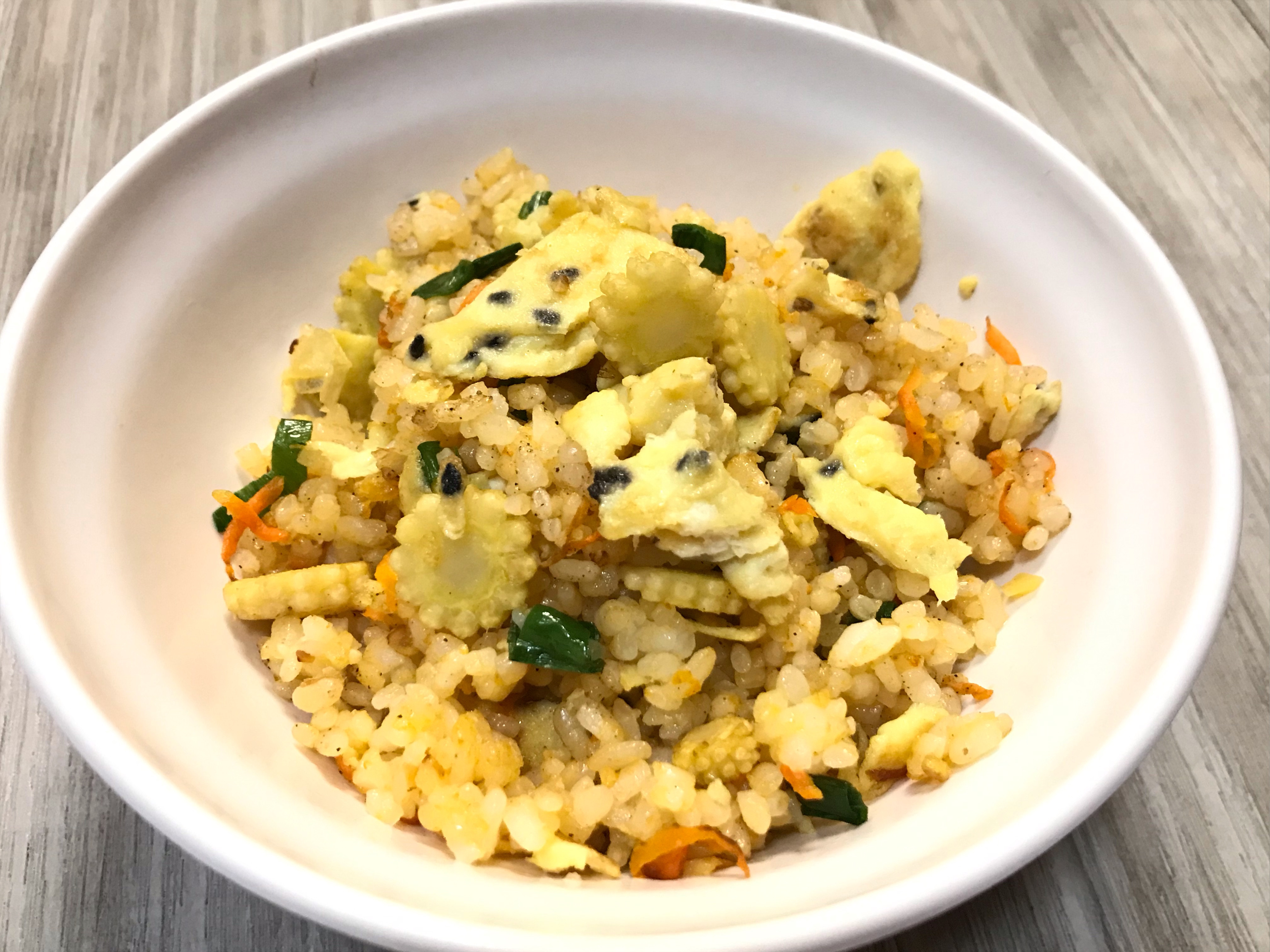 黑芝麻玉黍蜀蛋炒飯by 承蓁的戰場 愛料理