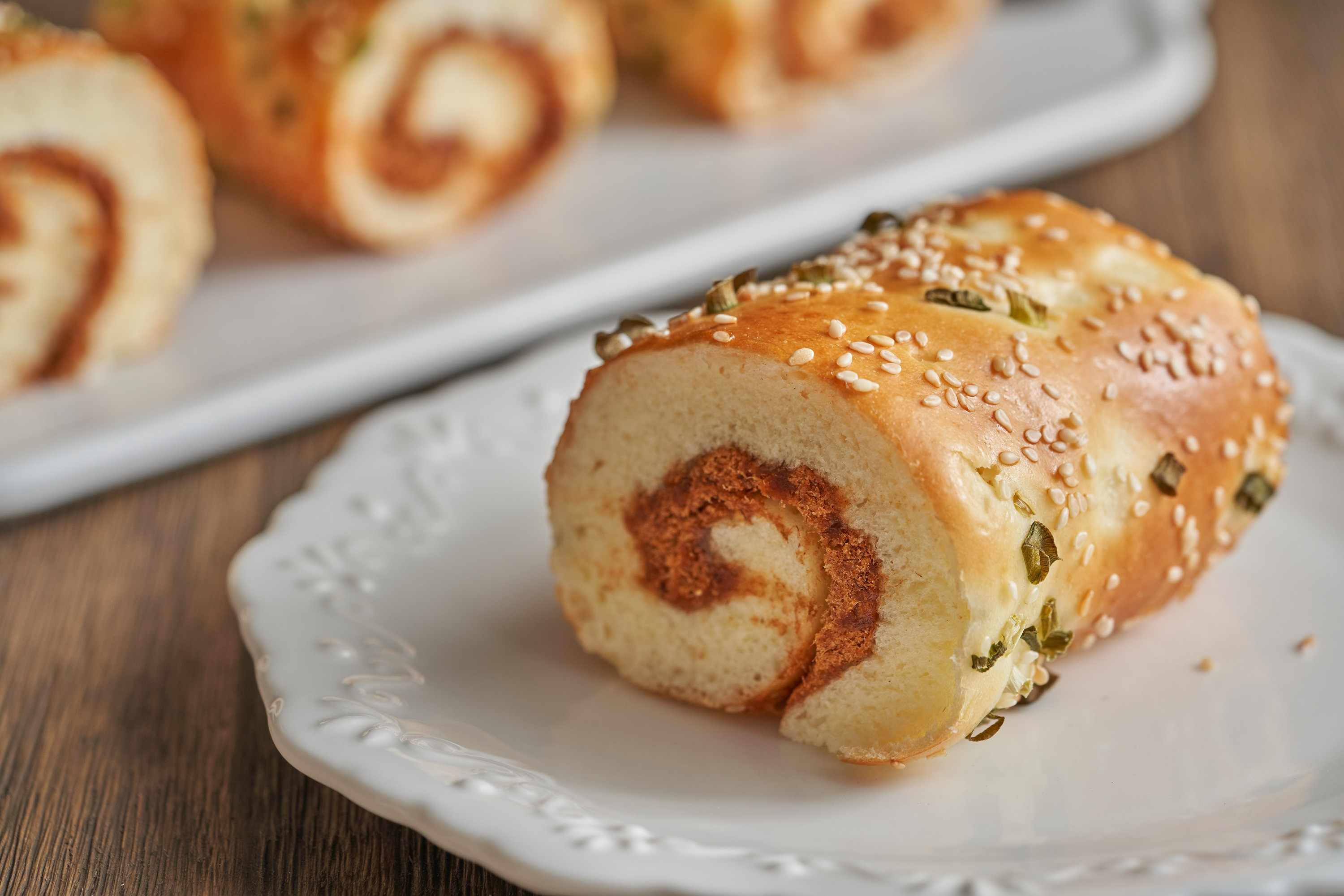 香蔥肉鬆捲 麥典實作工坊麵包專用粉 By 麥典實作工坊 愛料理 香蔥肉鬆捲 麥典實作工坊麵包專用粉 By 麥典實作工坊 愛料理