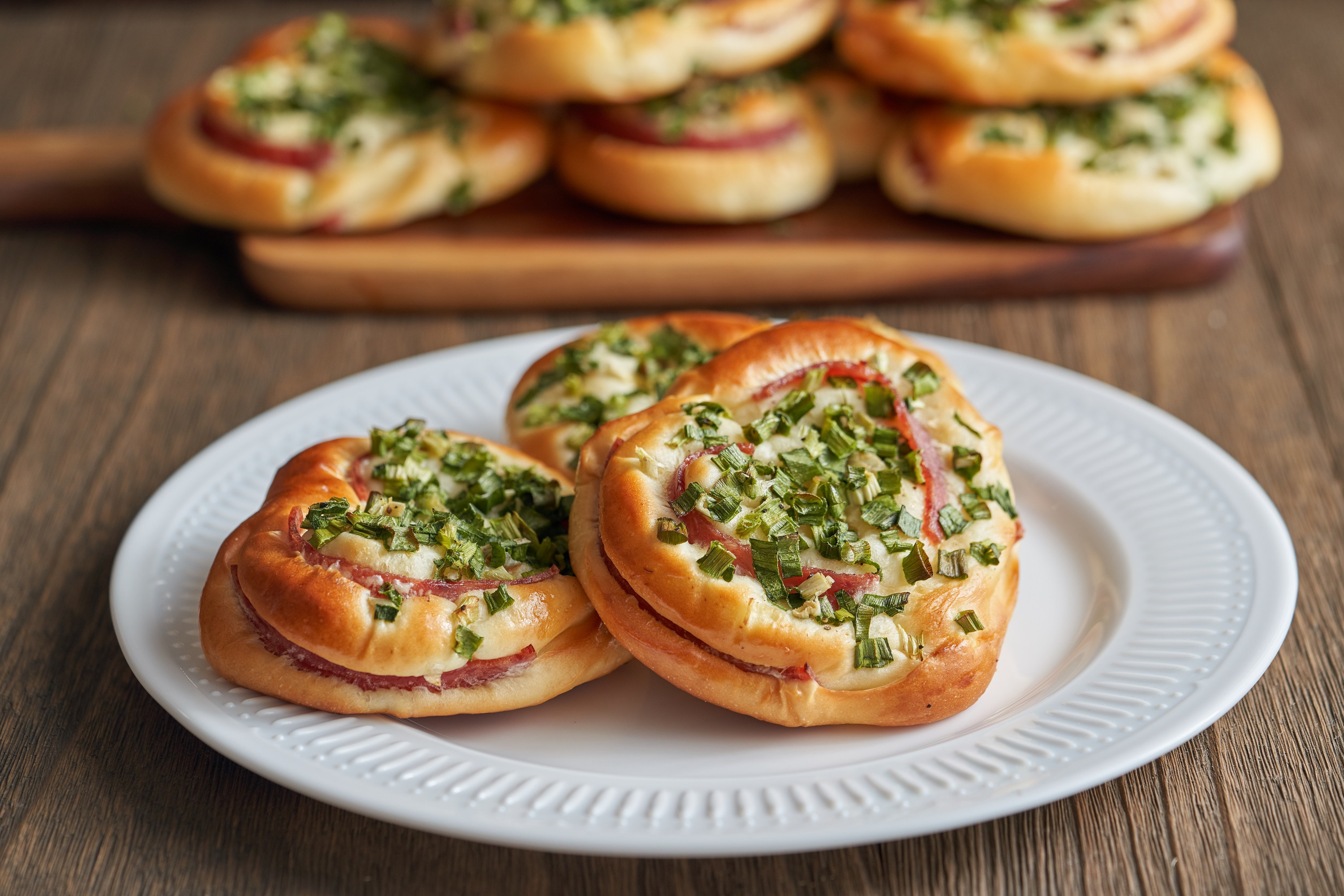 火腿蔥花麵包 麥典實作工坊麵包專用粉 By 麥典實作工坊 愛料理