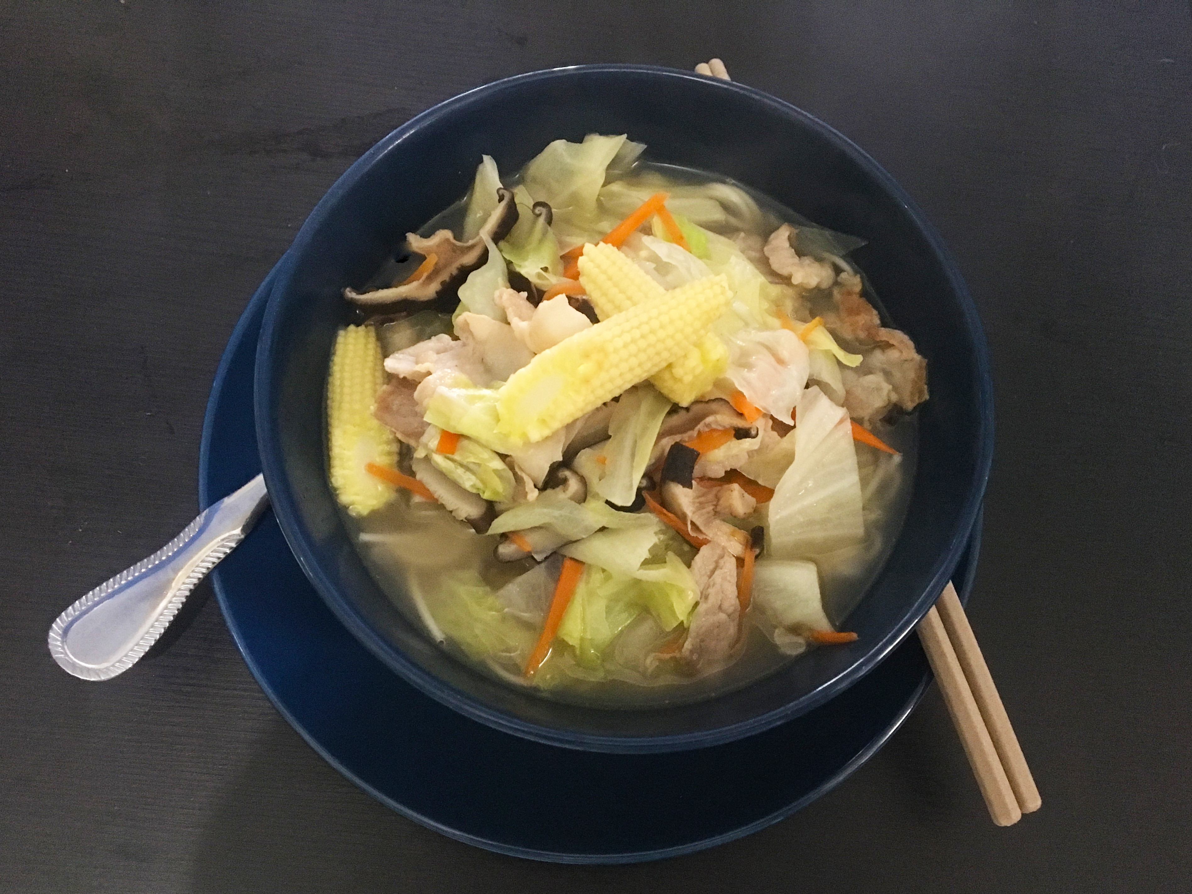 野菜湯麵 清冰箱料理 By 日日料理 愛料理 野菜湯麵 清冰箱料理 By 日日料理 愛料理