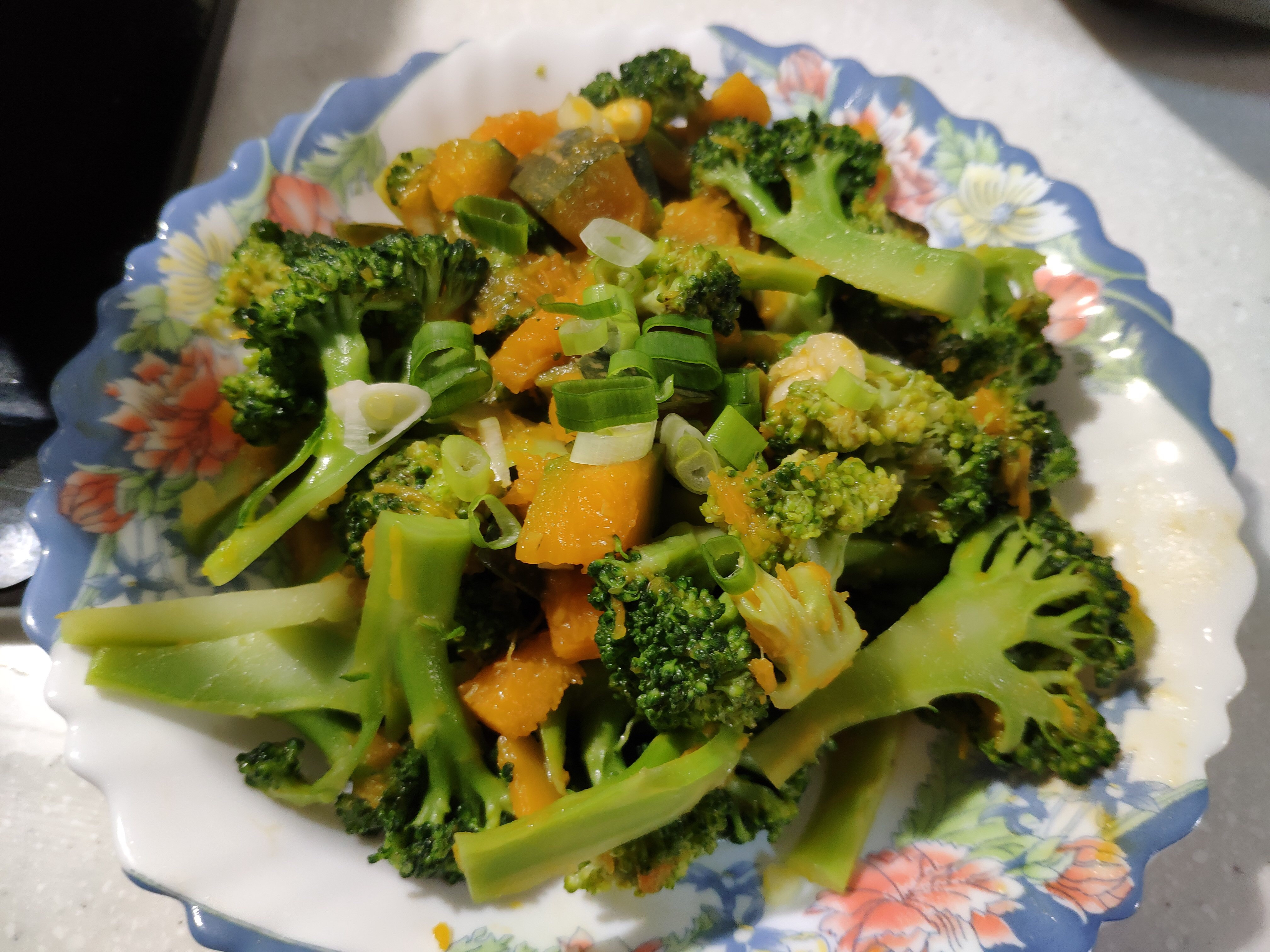 綠花椰炒南瓜by 實習料理生 愛料理