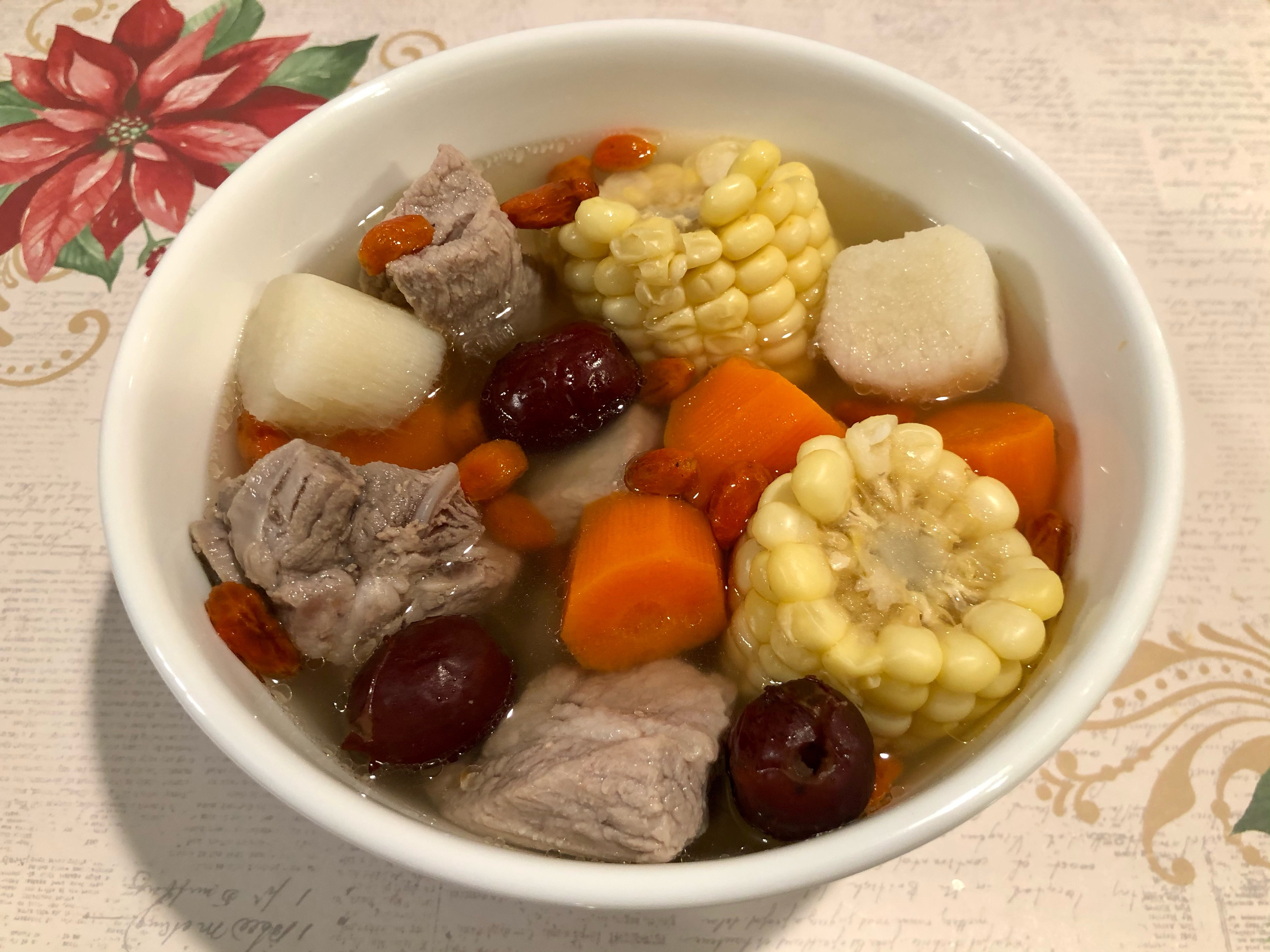 山药玉米排骨汤(大同电锅) by angela - 爱料理