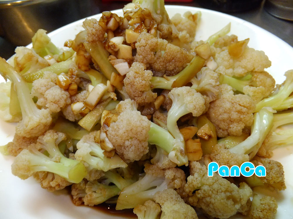蒜香醬拌白花菜 素食料理 胖卡瘦不了食譜by 胖卡瘦不了食譜 愛料理