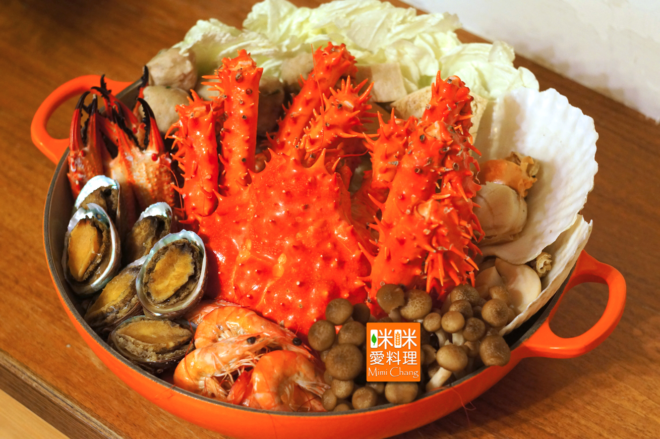 Mimi 富貴吉祥帝王蟹鮑魚火鍋by 咪咪愛料理 愛料理