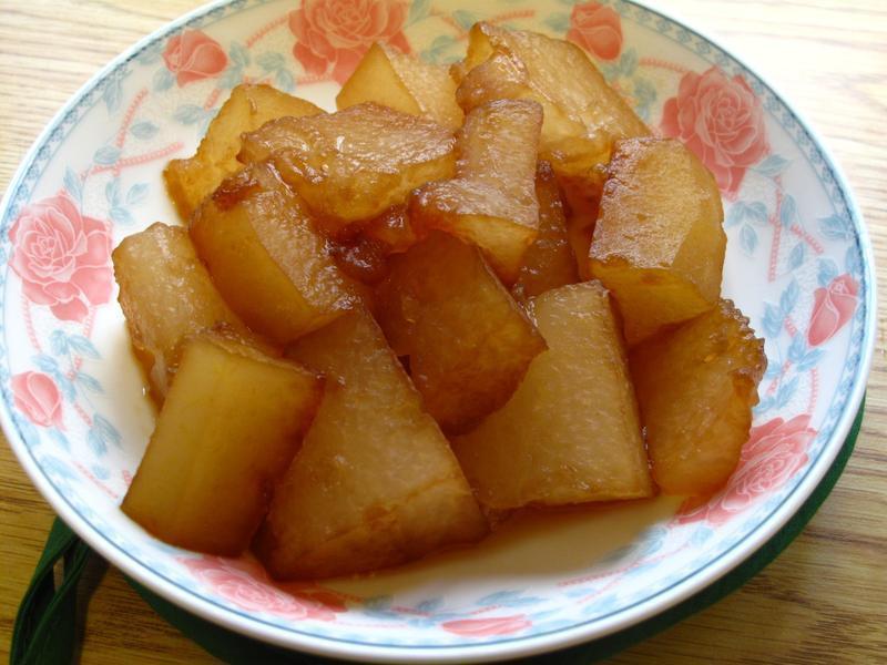 酱烧蜜冬瓜---淬酿决胜料理