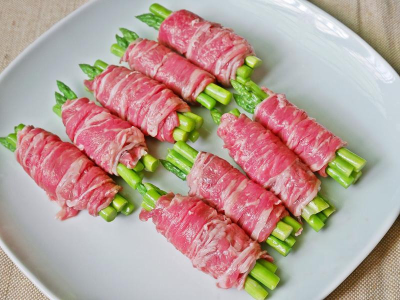 和风芦笋牛肉卷【健康厨房】