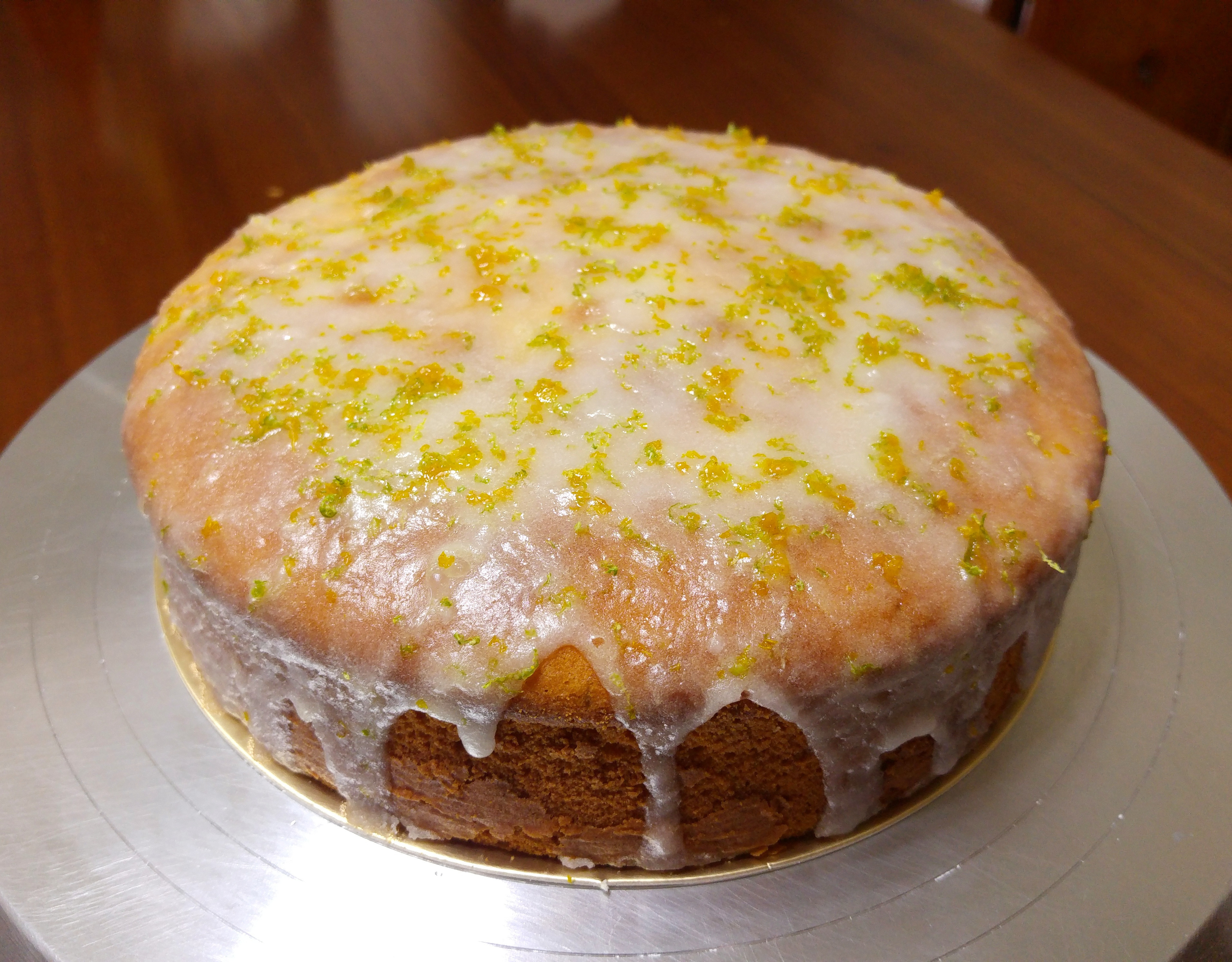 Lemon Cake with Lemon Glaze - Barefeet in the Kitchen