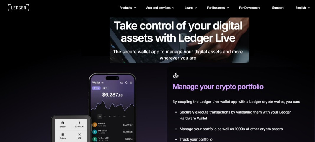 Ledger wallet 的個人封面